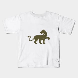 African Lion Kids T-Shirt